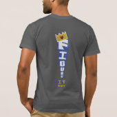 F.I.O. “Crown” Dark V  T-shirt (Achterkant)
