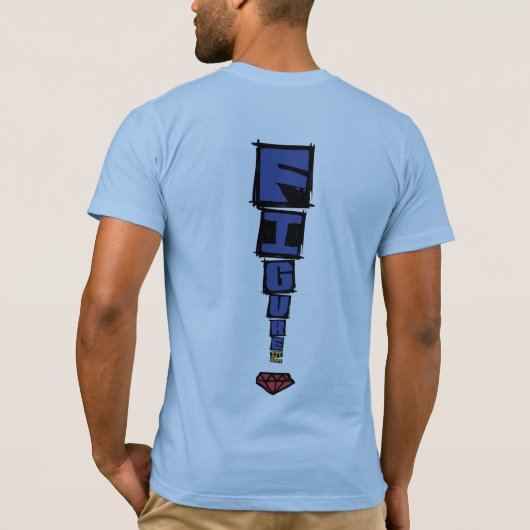 F.I.O. “Diamond” Blend II  T-shirt (Achterkant)