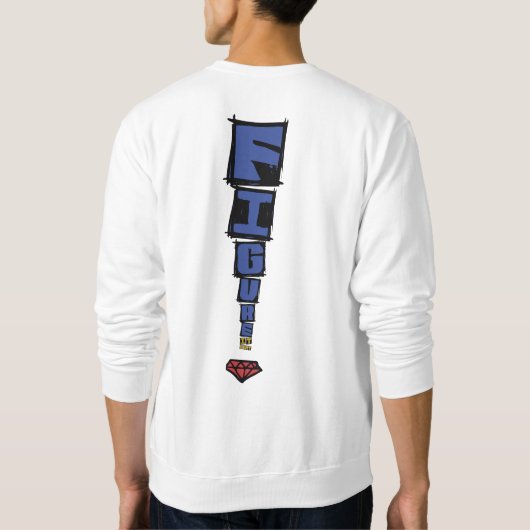 F.I.O. “Diamond” sweatshirt Light (Achterkant)
