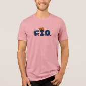 F.I.O. “Figure It Out” – Attention Blend III  Tri-Blend Shirt (Voorkant)