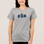 F.I.O. “Figure It Out” – Attention III Blend  Tri-Blend Shirt (Voorkant)