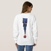 F.I.O. “Happy Emoji” Sweatshirt Light (Achterkant volledig)