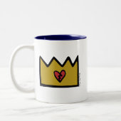 F.I.O. “King of Pain” Mug Lovers II  Tweekleurige Koffiemok (Links)