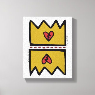 F.I.O. “King & Queen Of Pain”  Canvas Afdruk