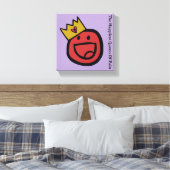 F.I.O. “The Happiest Queen Of Pain”  Canvas Afdruk (Insitu (Slaapkamer))