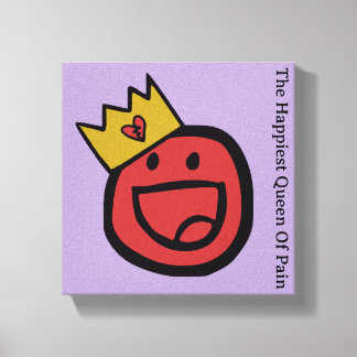 F.I.O. “The Happiest Queen Of Pain”  Canvas Afdruk