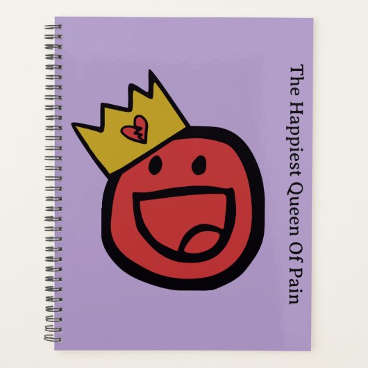 F.I.O. “The Happiest Queen Of Pain”  Planner (Voorkant)