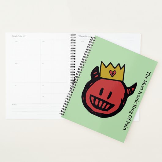 F.I.O. “The Most Ironic King Of Pain”  Planner (Display)