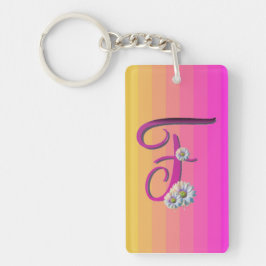 F-Initiaal Sleutelhanger
