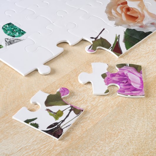 F Initial Gem Design Legpuzzel (Zijkant)