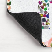 F Initial Gem Design Muismat (Hoek)