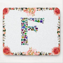 F Initial Gem Design Muismat