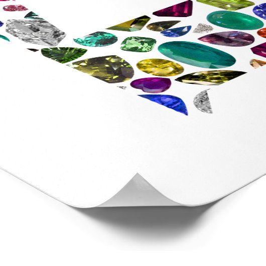 F Initial Gem Design Poster (Hoek)