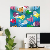 F is voor de visserij! poster (Thuiskantoor)