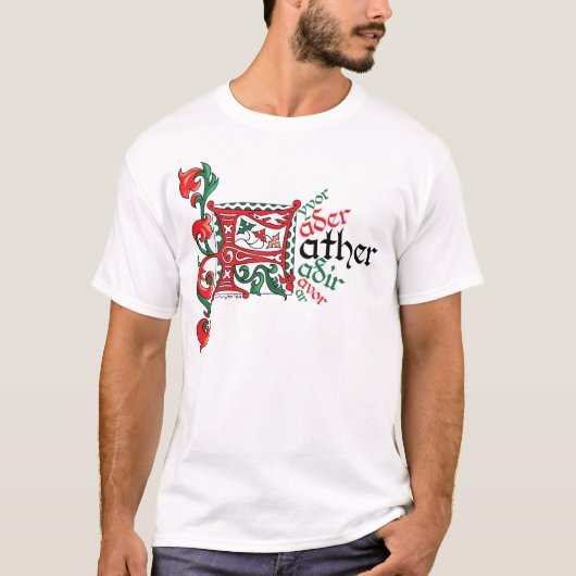 F is voor Father T-Shirt (Voorkant)