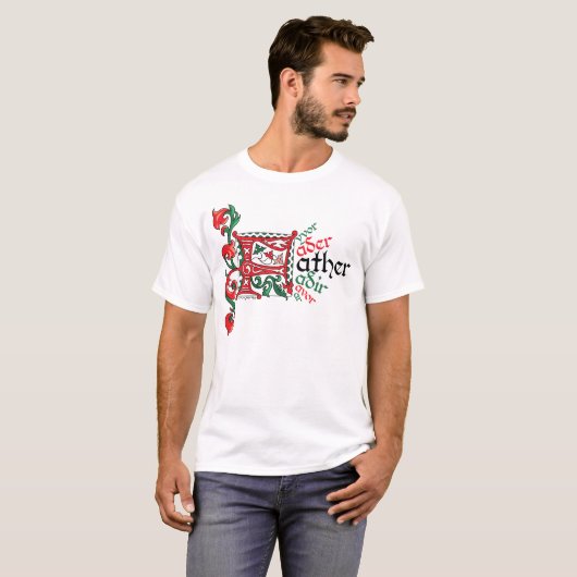 F is voor Father T-Shirt (Voorkant volledig)