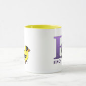 F is voor Finch Mok (Midden)