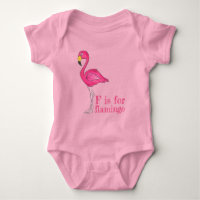 F is voor Flamingo Pink Flamingoes Tropical Bird