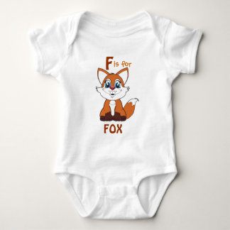 "F is voor FOX" Shirt Kinderen