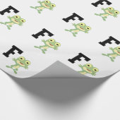 F is voor Frogman Cadeaupapier (Hoek)
