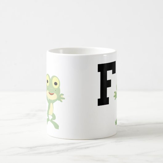F is voor Frogman Koffiemok (Center)
