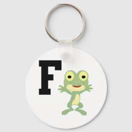 F is voor Frogman Sleutelhanger