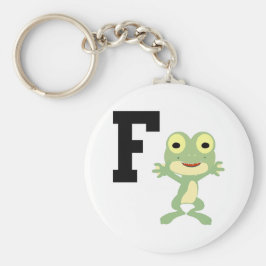 F is voor Frogman Sleutelhanger