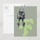 F is voor Kikkervisje Briefkaart (Voorkant / Achterkant)