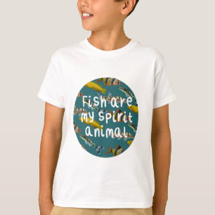 F is voor vis t-shirt