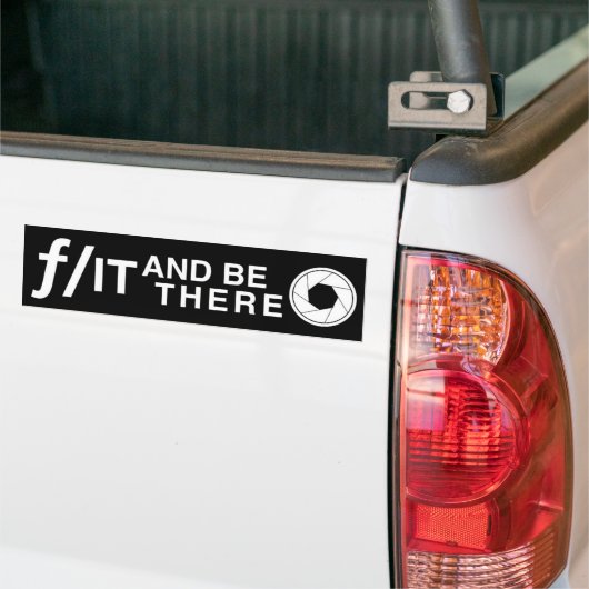 F/IT-Bumpersticker Bumpersticker (Op Truck)