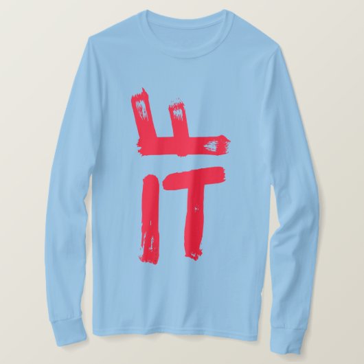 F - IT - DRAGKUNST - T-Shirt (Design voorkant)