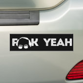 F- Ja Bernie Sanders - Bernie Sanders - .png Bumpersticker (Op auto)