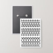 F**k Deze K*t-Verborgen Bericht 144BW Modern Ongeb Button (Voorkant / Achterkant)