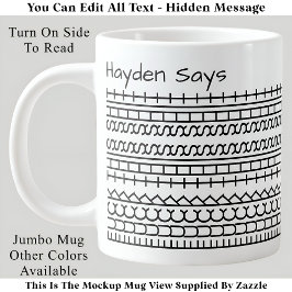 F**k Dit Shit-Hidden Bericht 144BW Grappige Kantoo Grote Koffiekop