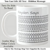 F**k Dit Shit-Hidden Bericht 144GW Grappige Kantoo Grote Koffiekop