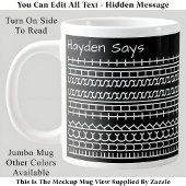 F**k Dit Shit-Hidden Bericht 144WB Grappige Kantoo Grote Koffiekop