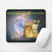 F—k Ja Niveau 4 Mousepad Muismat (Met muis)