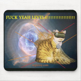 F—k Ja Niveau 4 Mousepad Muismat