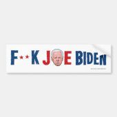 F**K JOE BIDEN Bumpersticker (Voorkant)