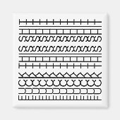 F**k This Shit-Hidden Message 144BW Funny Novelty Magneet (Voorkant)