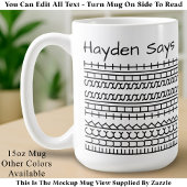 F**k This Shit-Hidden Message 144BW Funny Office Koffiemok