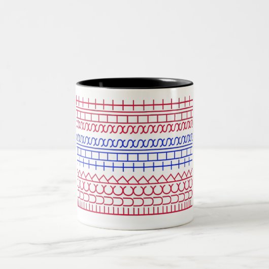 F**k This Shit-Hidden Message,Funny White Coffee Tweekleurige Koffiemok (Center)