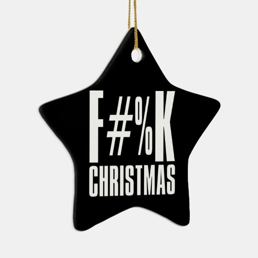 F Kerst en F U Te versierend Keramisch Ornament (Rechts)