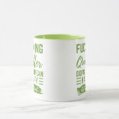 F*Knikkende Quitter Oops I betekent Tevreden Pensi Mok (Midden)