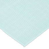 F & L Aqua Gingham Tafelkleed (Gekanteld)
