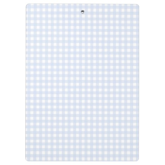 F & L Blue Gingham Klembord (Achterkant)