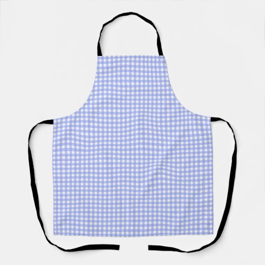 F & L Blue Gingham Schort (Voorkant)