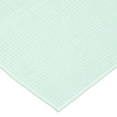 F & L Bright Green Gingham Tafelkleed (Gekanteld)