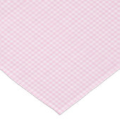 F & L Darker Pink Gingham Tafelkleed (Gekanteld)
