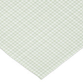 F & L Donkergroene Gingham Tafelkleed (Gekanteld)